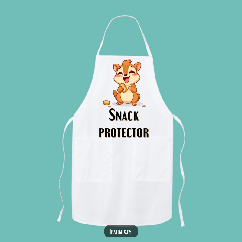 Funny Chipmunk Chef Apron - Joyful Character Kitchen Snack Gift