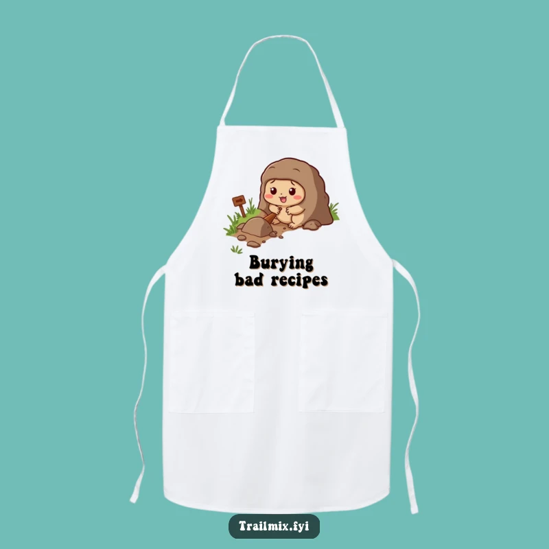 Funny Mole Chef Apron - Determined Character Kitchen Fun Gift