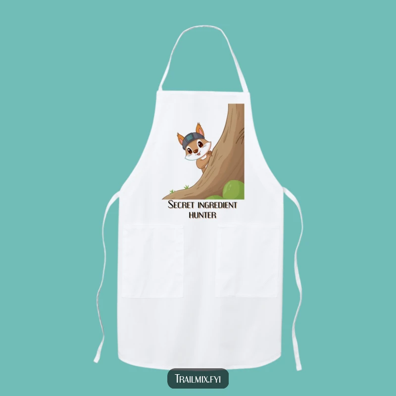 Chef's Funny Squirrel Headlamp Apron: Cook with Curiosity, Practical Funny Gift