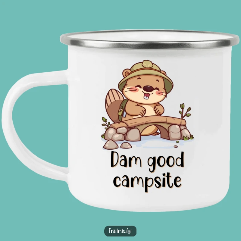Funny Beaver Explorer Camping Mug - Your Productive Partner for Outdoor Sips