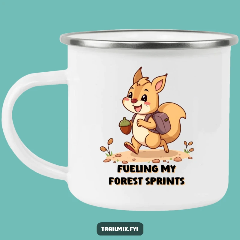 Funny Squirrel Acorn Camping Mug: Trail Snack Mug, The Ultimate Funny Gift