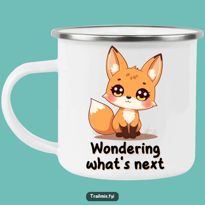 Funny Curious Fox Camping Mug: Trail Watcher Mug, The Ultimate Funny Gift