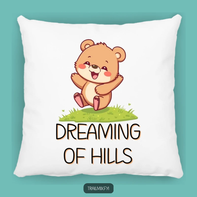 Cozy Bear Cub Pillow: Soft Comfort, Pure Playful Bliss, An Ideal Funny Gift