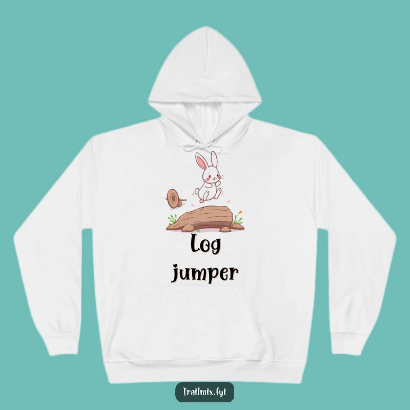 Funny Bunny Rabbit Hoodie: Cozy Playful Leap Comfort Gift