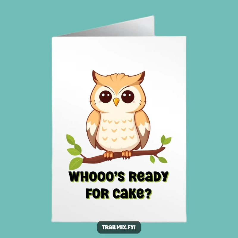 Free Printable Birthday Card: Owl's Adventure Awaits - Funny Downloadable Gift!