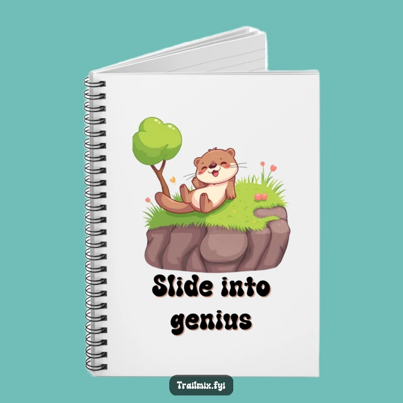 Funny Otter Slide Notebook: Capture Your Playful Ideas