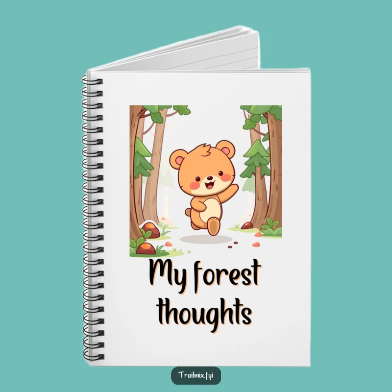 Funny Bear Cub Skipping Notebook: A Hilarious Journal for Happy Thoughts