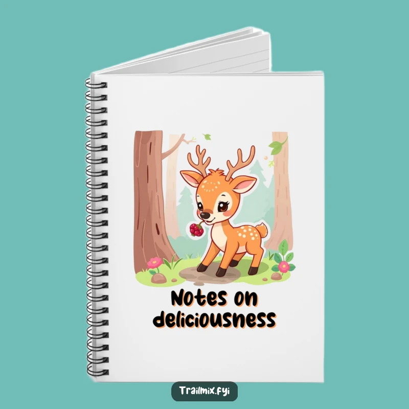 Funny Playful Deer Notebook: Forest Musings, Perfect Funny Gift for Journaling