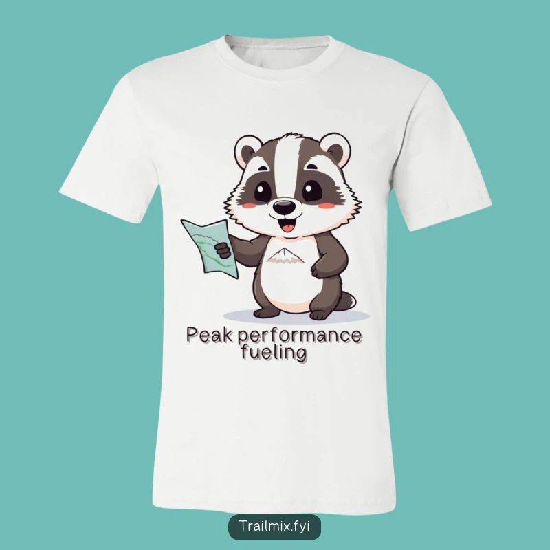 Funny Badger Expedition T-Shirt: Bold Humor for the Trail, Ideal Funny Gift
