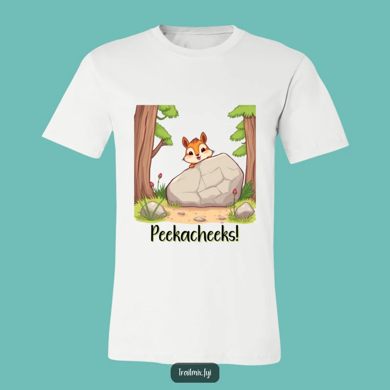 Funny Chipmunk Trail T-Shirt: Hilarious Hiking Tee for Nature Lovers Who Love Cute Animals!