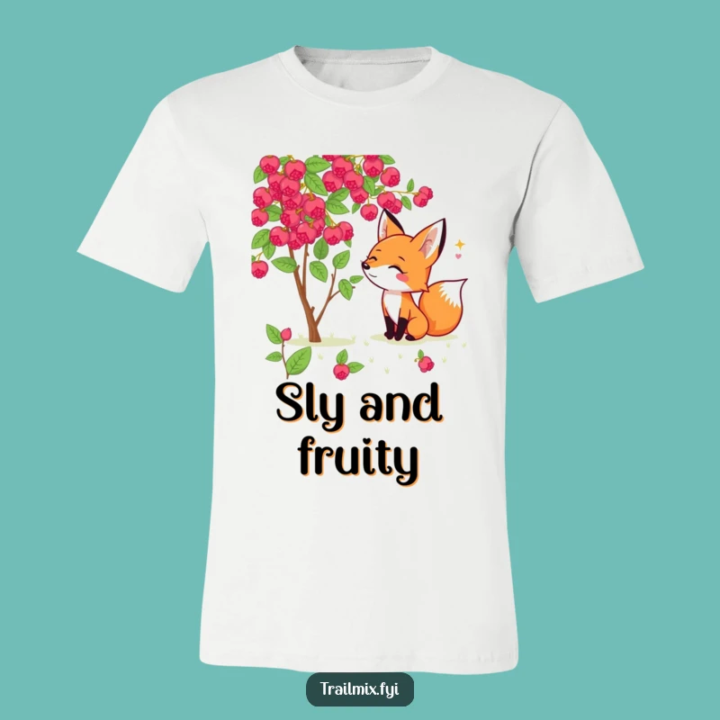 Funny Fox Berry Sniffing T-Shirt: A Hilarious Gift for Curious Souls