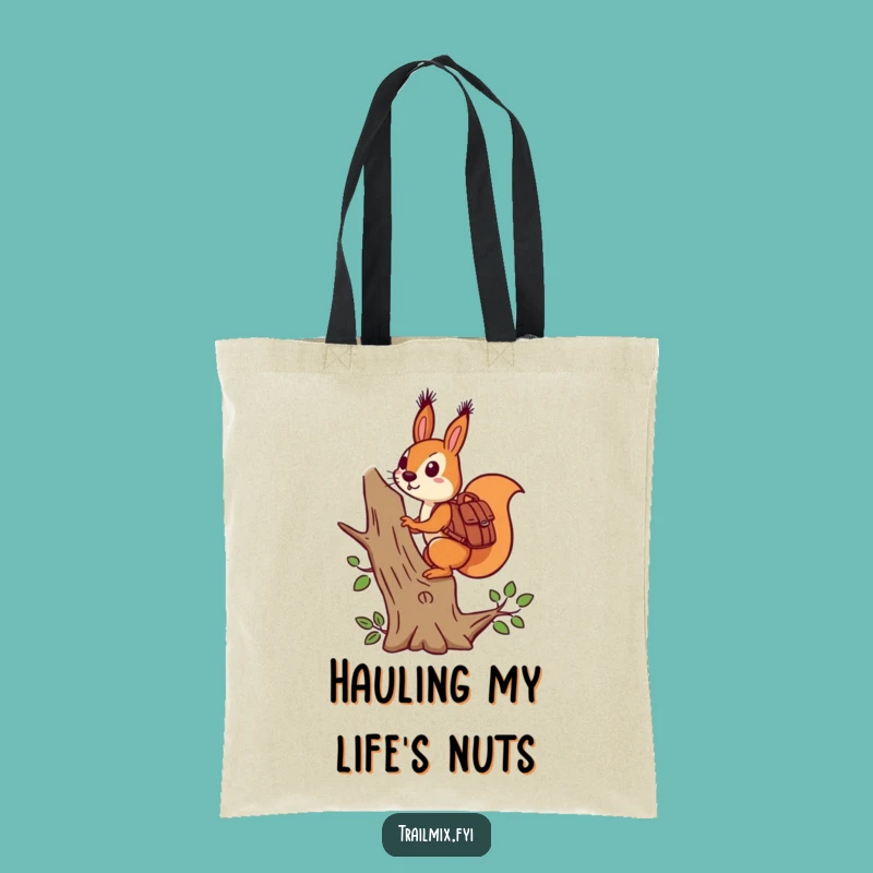 Funny Squirrel Backpack Tote Bag - Hilarious & Practical Adventure Gift